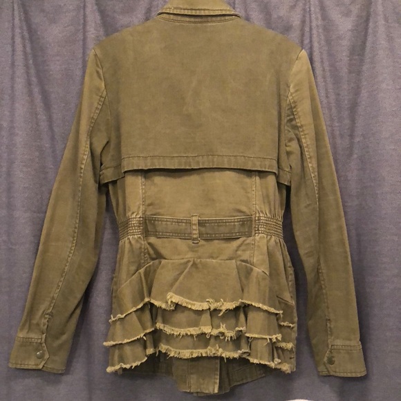 Army utility jacket from hei hei by anthropology - Picture 4 of 7